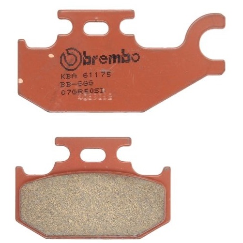 Set Placute Frana Moto Fata / Spate Brembo 07GR50SD