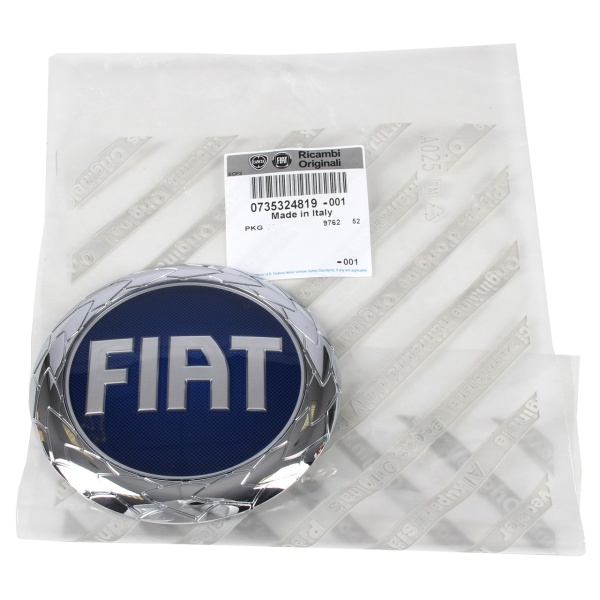 Emblema Grila Radiator Fata Oe Fiat 735324819