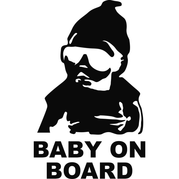 Sticker Baby On Board TCL0130