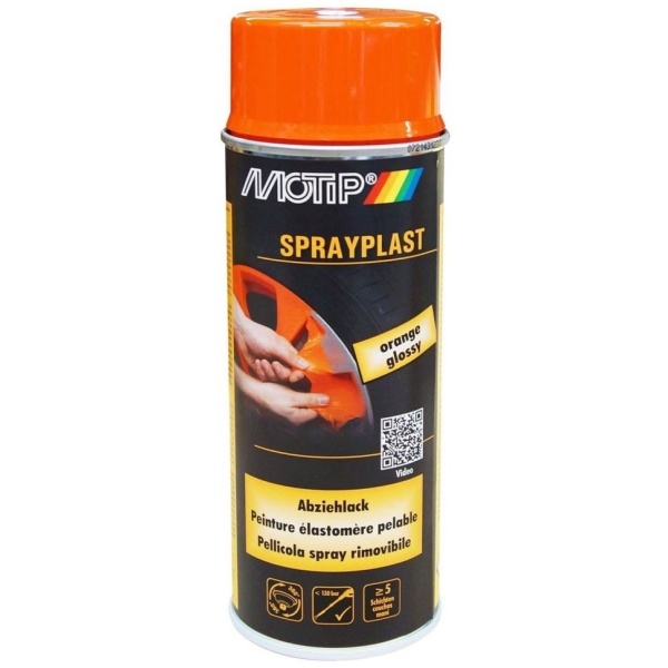 Motip Spray Vopsea Folie Detasabila Portocaliu 400ML 396564