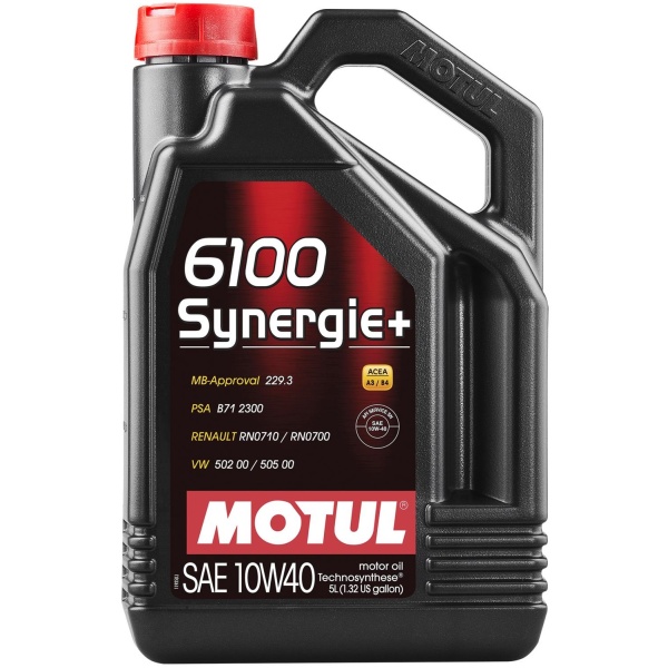 Ulei Motor Motul 6100 Synergie+ 10W-40 5L 108647