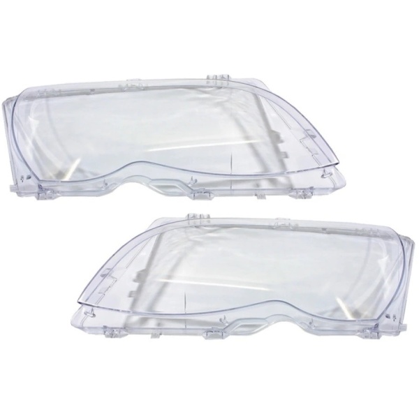 Set 2 Buc Sticla Far Dreapta + Stanga Am Bmw Seria 3 E46 2001-2005 Facelift HB011