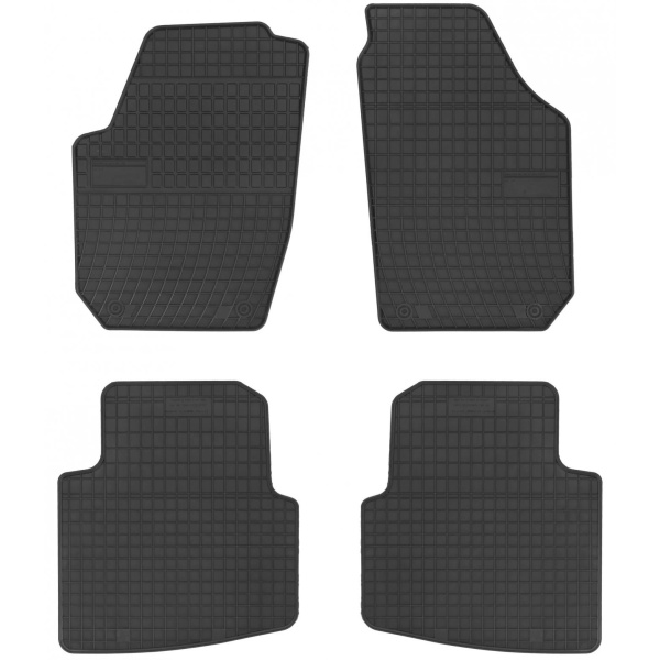 Set Covorase Auto Cauciuc Negro Skoda Roomster 2006-2015 0363