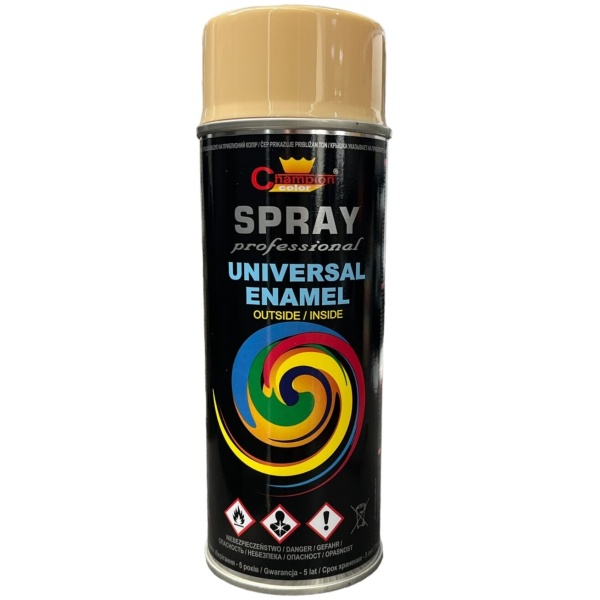 Spray Vopsea Profesional Champion Color Bej Ivory Ral 1014 400ML 130723-4