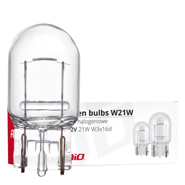 Becuri Cu Halogen T20 W21w W3x16d Amio 02551