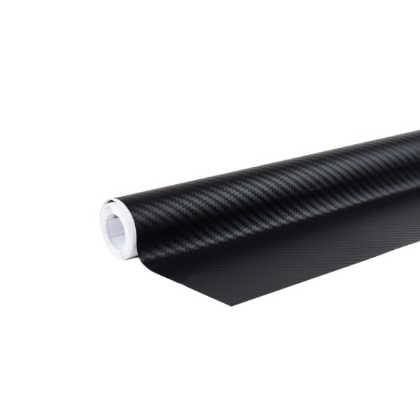 Folie 3d Fibră Carbon Black 30cm X 150cm Amio 02598