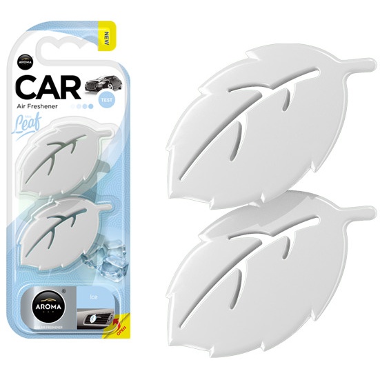 Odorizant Auto Aroma Car Leaf 3d - Ice Amio A83133