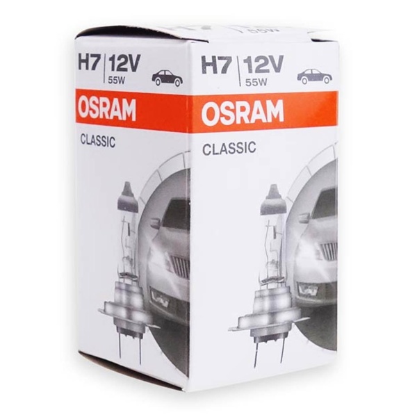 Bec Cu Halogen Osram Classic H7 12v 55w Px26d Amio O-64210CLC