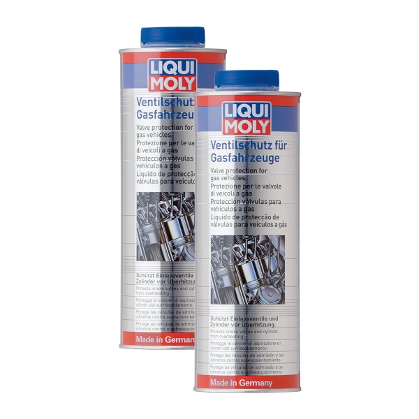 Set 2 Buc Liqui Moly Aditiv Protectie Supape Pentru Vehiculele Dotate Cu Gaz CNG-LPG 1L 4012