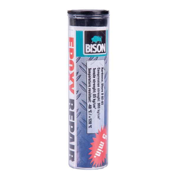 Chit epoxidic bicomponent stick Bison Epoxy Repair 5 min. 56 g AVX-5203019