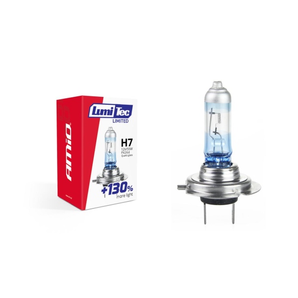 Bec halogen H7 12V 55W LumiTec LIMITED + 130% AVX-AM02133