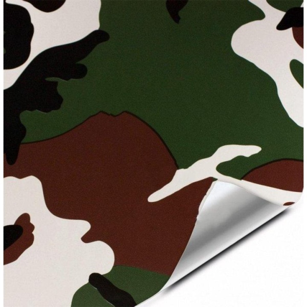 Folie colantare auto CAMUFLAJ FOREST (3m x 1,52m) AVX-K9095