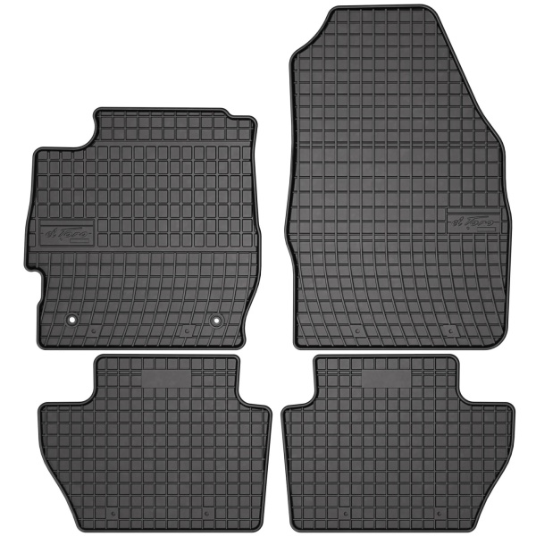 Set Covorase Auto Cauciuc Negro Ford Ka+ 2016→ 402188