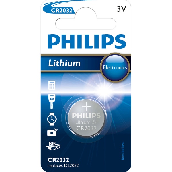 Baterie Philips Litiu CR2032/01B 3V