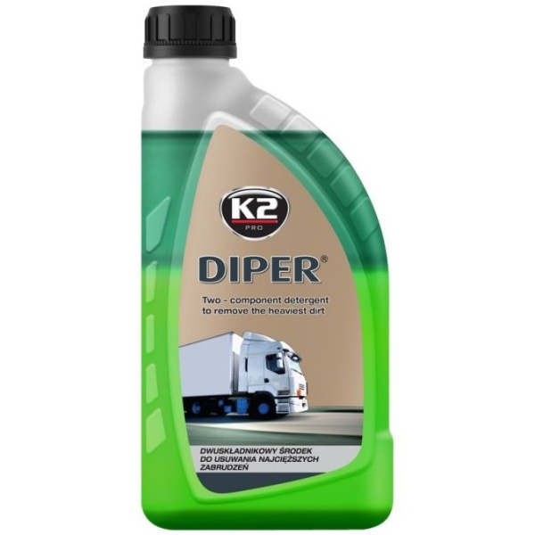 K2 Detergent Spuma Auto Camioane Bicomponent Diper 1KG M802