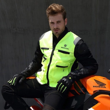 Veste reflectorizante moto