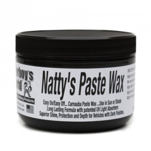 Ceara Auto Poorboy's World Natty's Paste Wax Black 227G PB-NPW-B