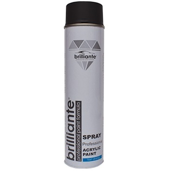 Spray Vopsea Brilliante Acrilica Negru Mat Ral 9005 600ML 05233