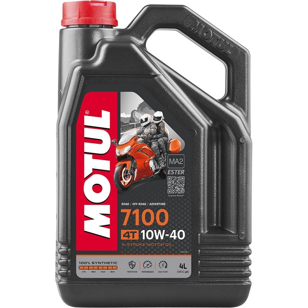 Ulei Motor Motul 7100 4T 100% Syntetic 10W-40 4L 104092