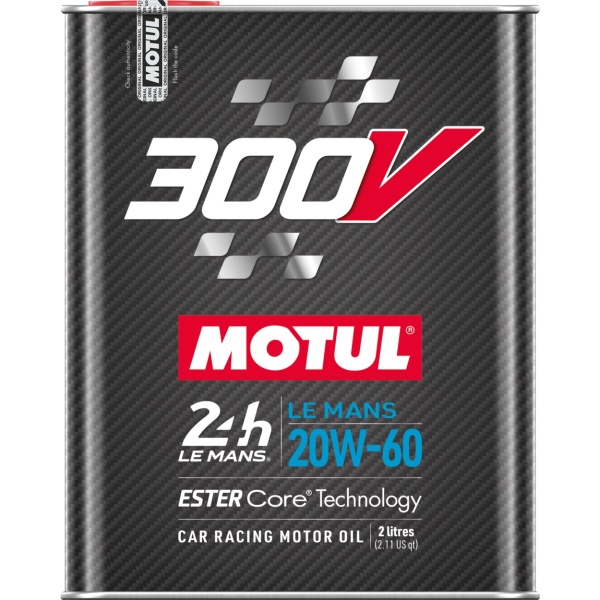 Ulei Motor Motul 300V 24H Le Mans Ester Core® Technology Car Racing Motor Oil 20W-60 2L 110824