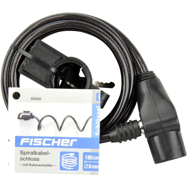 Antifurt Bicicleta Cu Suport Prindere Sub Sa Fischer 180CM 85849