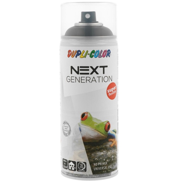 Spray Vopsea Dupli-Color Next Negru Mat RAL 9005 400ML 512186