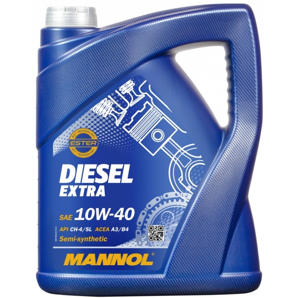 Ulei Motor Mannol Diesel Extra 10W-40 5L MN7504-5