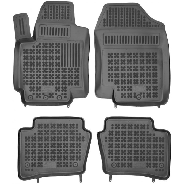 Set Covorase Auto Cauciuc Rezaw Plast Hyundai i20 2008-2014 RP-D 201602