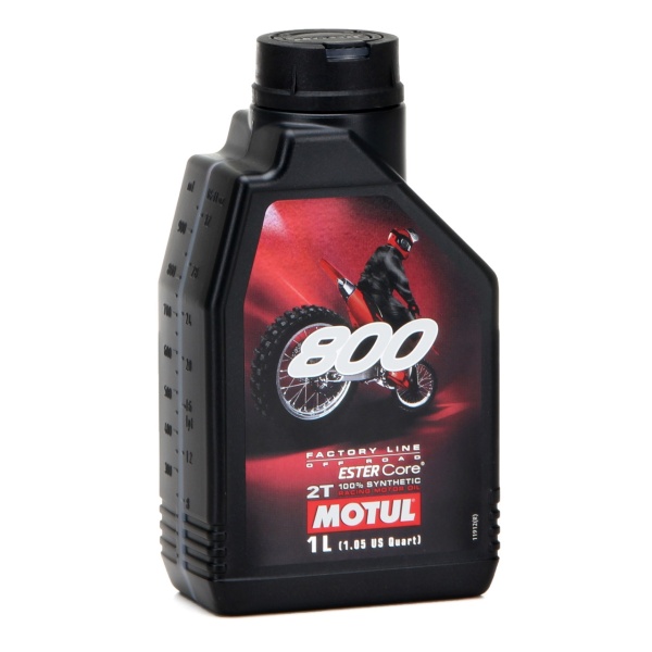 Ulei motor Motul 800 2T Factory Line Off Road Ester Core 1L 104038