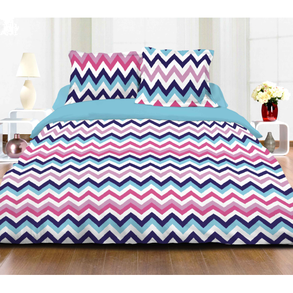 Lenjerie Pat KingSize Heinner 200x240 Zigzag 65504701