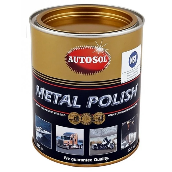 Autosol Metal Polish Pasta Polish Suprafete Metal 750G 5529060