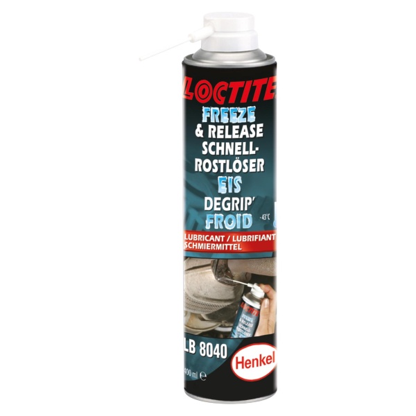 Henkel Loctite Spray Degripant Termic+Ungere LB8040 400ML HE760225