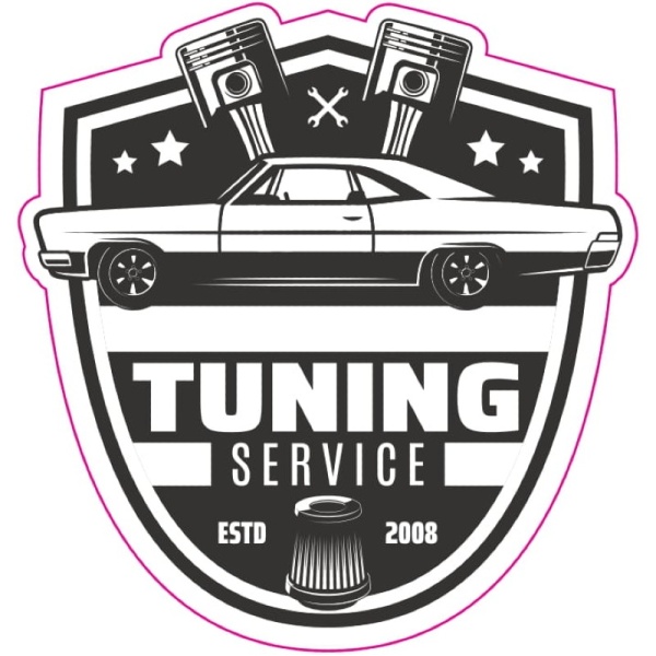 Abtibild Retro Tuning Service TAG 013 011122-2