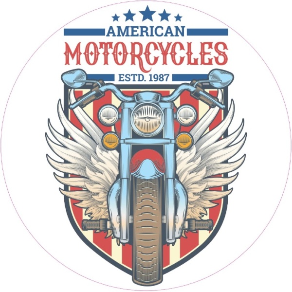Abtibild American Motorcycles TAG 038 291022-15