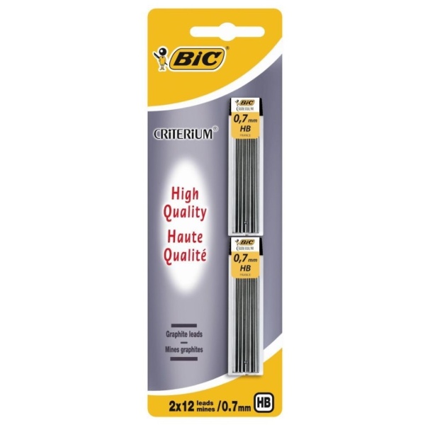 Bic Set 2 Mine Creion Mecanic 0.7mm 937346