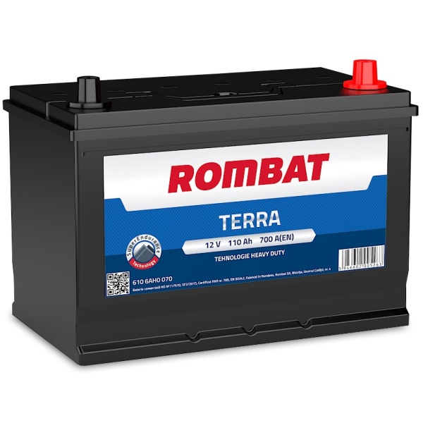 Baterie Rombat Terra 110Ah 700A 6106AH0070ROM