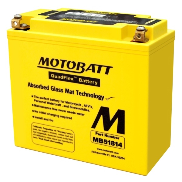 Baterie Moto Motobatt 22Ah 220A 12V MB51814
