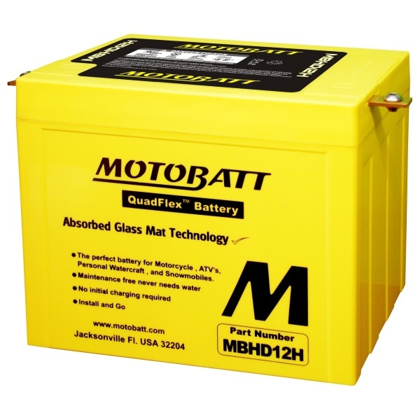 Baterie Moto Motobatt 33Ah 390A 12V MBHD12H