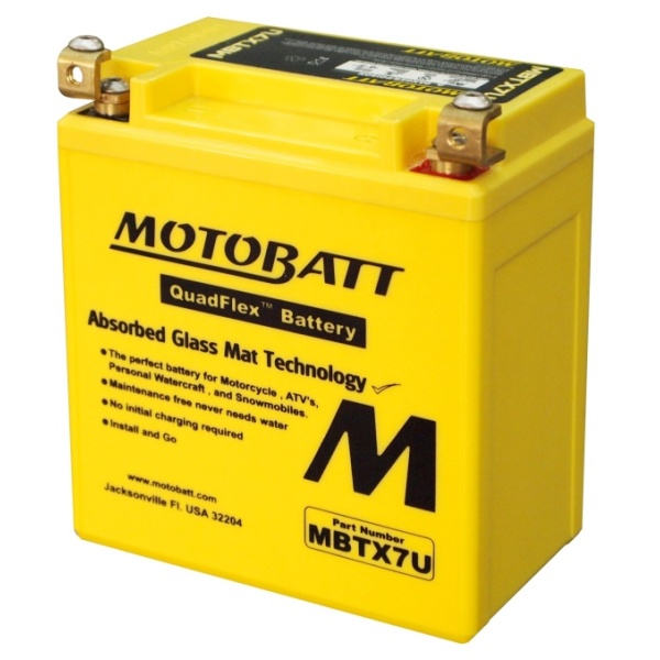 Baterie Moto Motobatt 8Ah 115A 12V MBTX7U