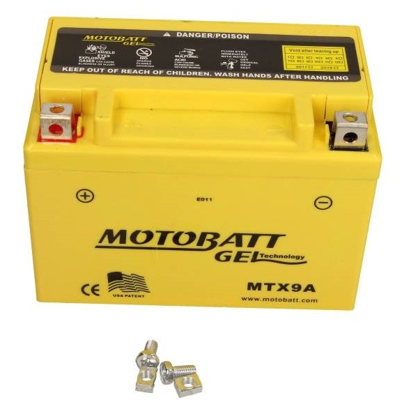 Baterie Moto Motobatt 9Ah 140A 12V MTX9A