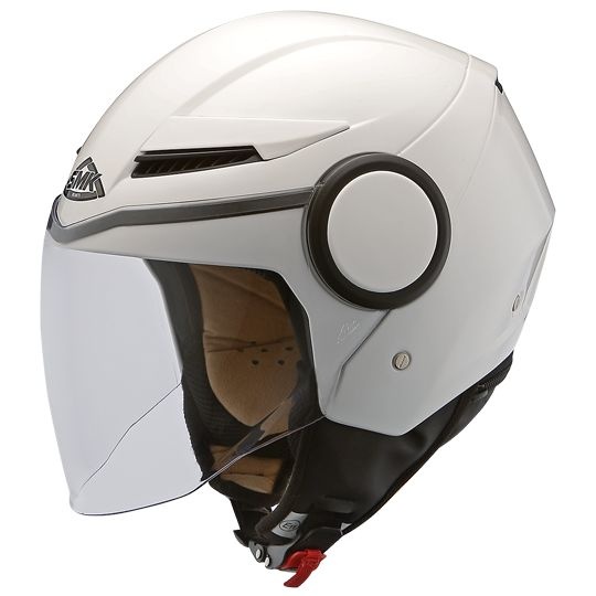 Casca Moto Smk Streem White Gl100 Marimea Xs SMK0111/18/GL100/XS