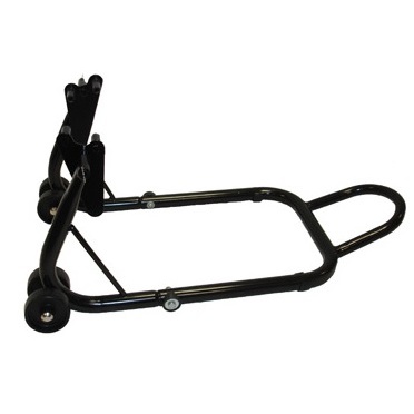 Stand Roata Moto Fata Oxford Big Black Bike Black Front Paddock Stand Otel Negru SP822