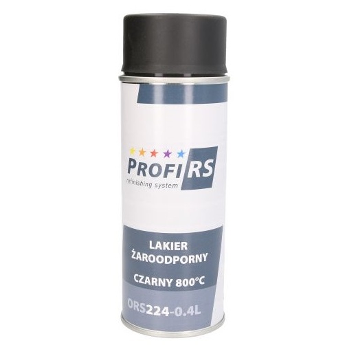 Spray Vopsea Termorezistenta Negru Profirs 500ML WR400-X05