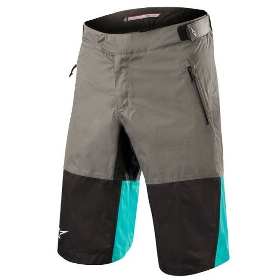 Pantaloni Ciclism Barbati Alpinestar Tahoe WP Shorts Negru / Albastru Marimea 30 1722318902730