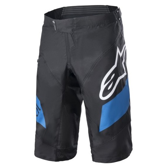 Pantaloni Ciclism Barbati Alpinestar Racer Shorts Negru / Albastru Marimea 32 1722919107832