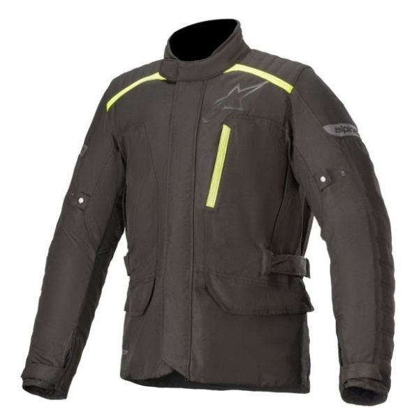 Geaca Moto Barbati Alpinestar Gravity Drystar Negru / Galben Marimea XL 32037201552XL