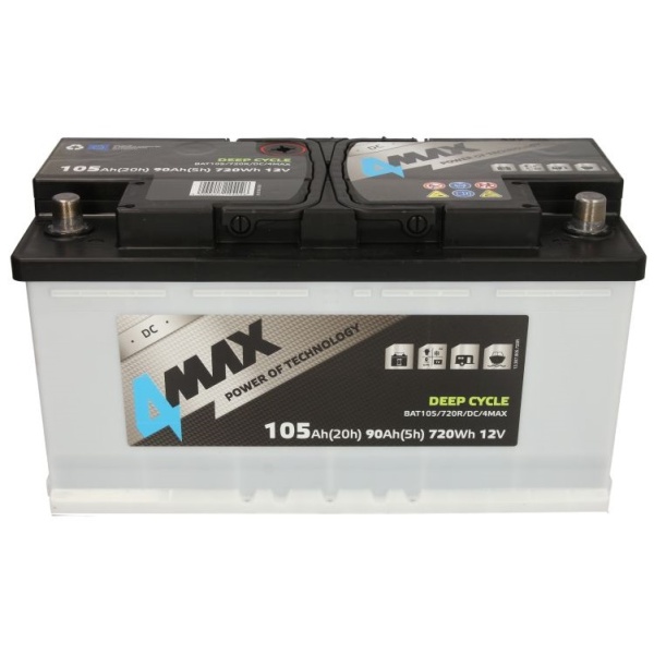 Baterie 4Max 105Ah 12V BAT105720RDC4MAX