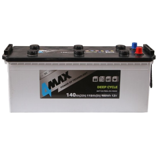 Baterie 4Max 140Ah 12V BAT140980LDC4MAX