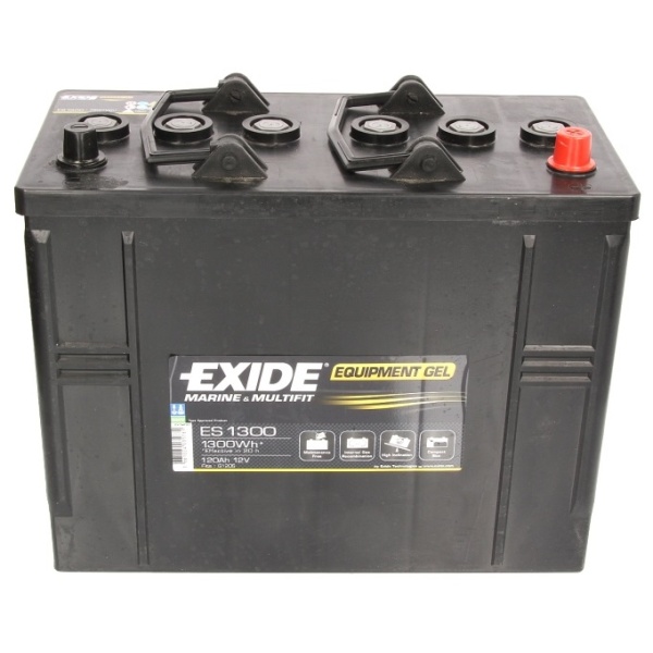 Baterie Exide Equipment Gel, Marine & Multifit 120Ah 750A 12V ES1300