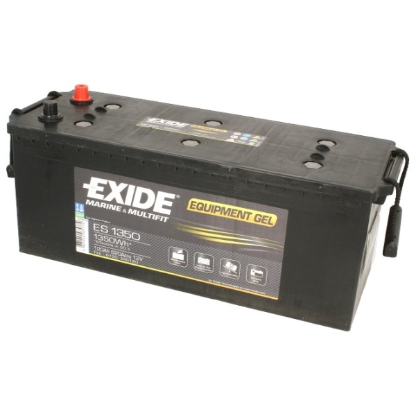 Baterie Exide Equipment Gel, Marine & Multifit 120Ah 760A 12V ES1350